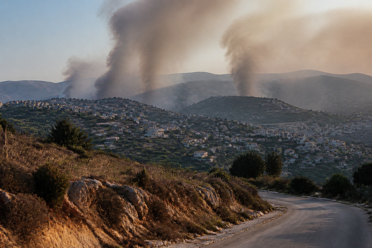 Israeli Strikes Kill at Least Twelve in Southern Lebanon Including Two Children